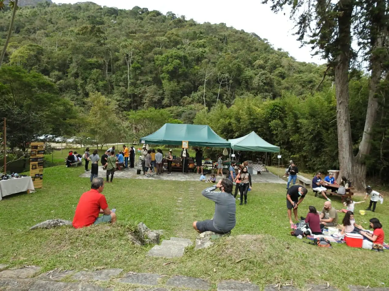 Palestra sobre conservação ambiental